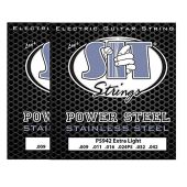 S.I.T. Strings PS942 Power Steel Stainless Steel Extra Light Electric Guitar Strings - 2 PACK