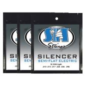 S.I.T. Strings SL1046 Silencer Electric Guitar Strings - 3 PACK
