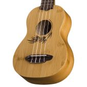 Luna Guitars - Uke Bamboo Soprano w/ Gigbag