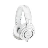 Audio-Technica ATH-M50xWH Closed-back Studio Monitor Headphones - White