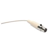 Mogan 2mm Replacement Microphone Cable - CABLE-BG-2SH - for Shure Wireless Transmitters - Beige, 6'