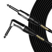 Mogami MCP GT R 10 CorePlus TS-Right Angle To TS Straight Instrument Cable - 10 Foot