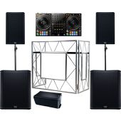 DJ Sound Rental Package 2, Pioneer DJ SRT1000, QSC Speakers