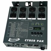 ADJ - Elation Cyber Pak all-in-one Dimmer / Power / MIDI Pack