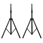 Gator Frameworks GFW-SPK-3000SET Two Lift-assisted Speaker Stands with Carry Bag