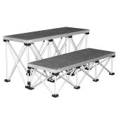 IntelliStage Lightweight 4' Wide Step Kit for 24" High Stages