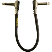Mogami Gold Instrument PRR 1.0 Pancake Right Angle to Right Angle Pedal Cable - 10 inch