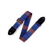 Levy's 2" Wide Polyester Tribal Chevron Guitar Strap MP2TC-001