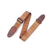 Levy's Signature Series Icon Guitar Strap, Brown & Tan MPLL-002 