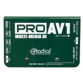 Radial ProAV1 Single-channel Passive A/V Direct Box