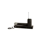 Shure BLX1288/CVL (J10: 584 - 608 MHz) Dual Channel Combo Wireless System
