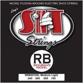 S.I.T. Strings NRB45105L Nickel Plated Bass Guitar Strings, 4-String Medium Light