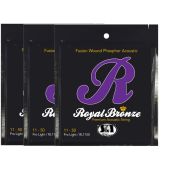 S.I.T. Strings RL1150 Pro Light Royal Bronze Acoustic String - 3 Sets