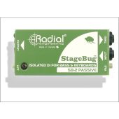 Radial StageBug SB-2 Single-Channel Passive Instrument Direct Box 
