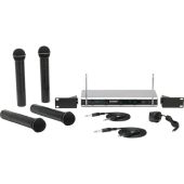 Samson Stage v466 Quad Vocal VHF Handheld Wireless System (B1 to B4)