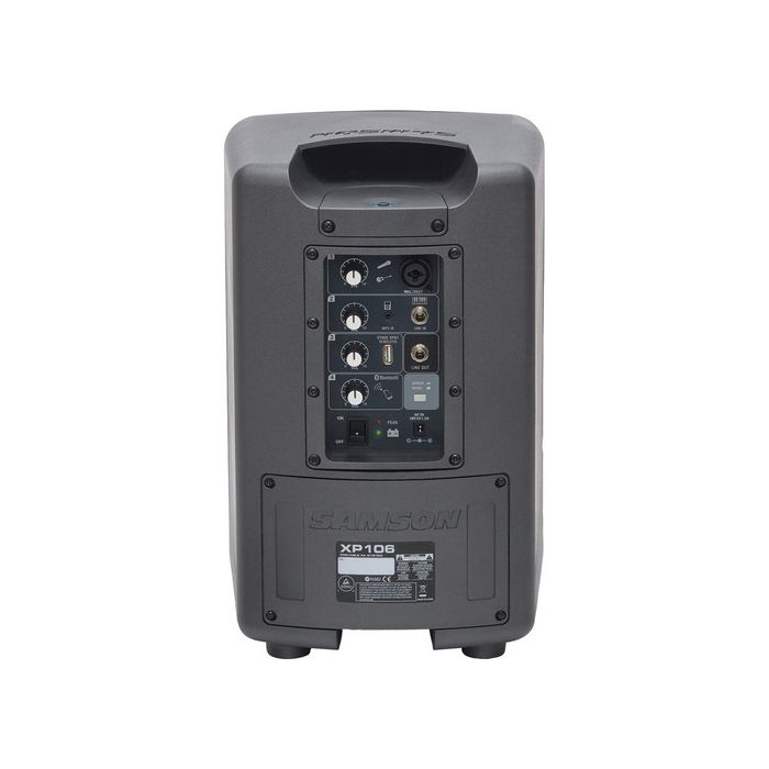 Samson Expedition XP106 Portable PA System with Wired Handheld Mic & Bluetooth