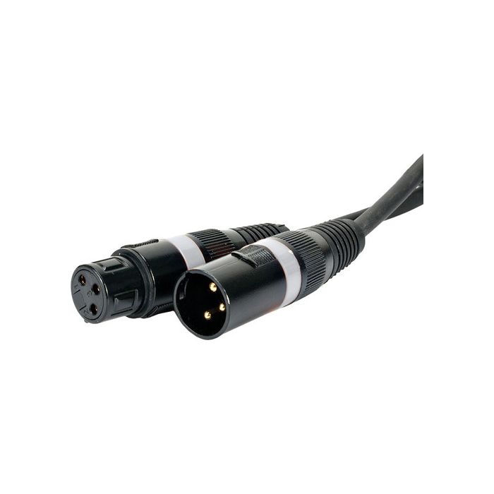 DMX Cable 3' Long 3-Pin DMX Cable Available For Rent
