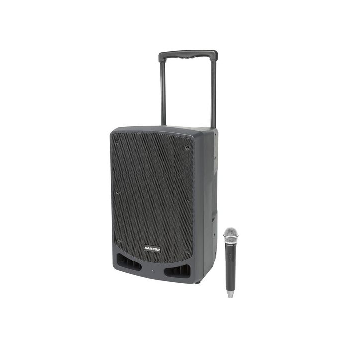 Samson Expedition XP312w-D 12" 300W Portable PA System with Wireless Microphone (Band D: 542 to 566 MHz)