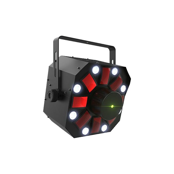 CHAUVET DJ Swarm 5 FX ILS 3-in-1 Multi-Effects with Derby, Lasers, and Strobe