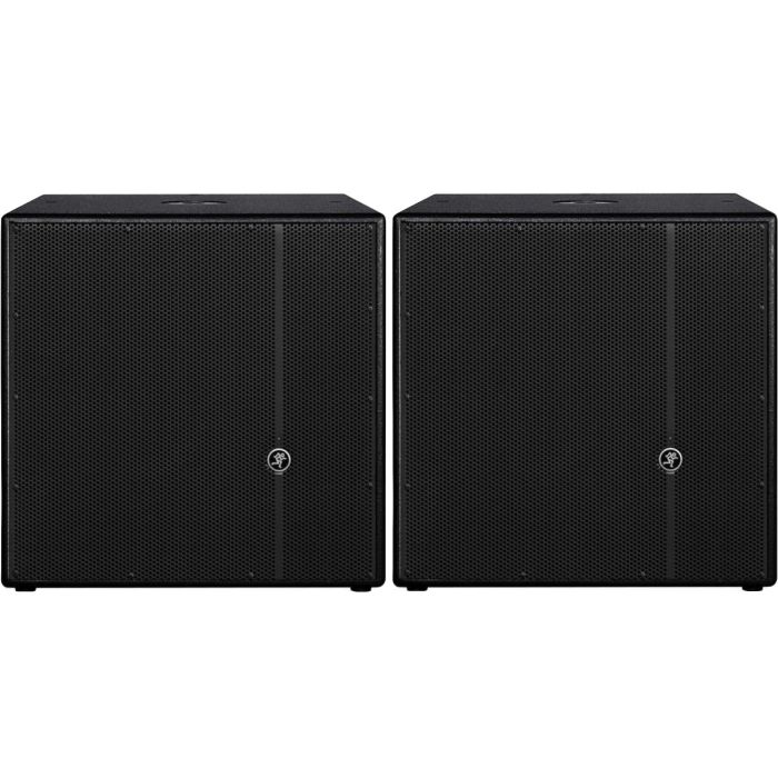 2 Mackie HD1801 1600W 18" Powered Subwoofers for rent