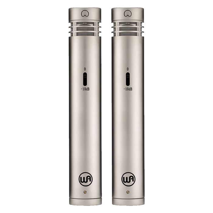 Warm Audio WA-84 Small-diaphragm Condenser Microphone - Stereo 2 pack - Nickel