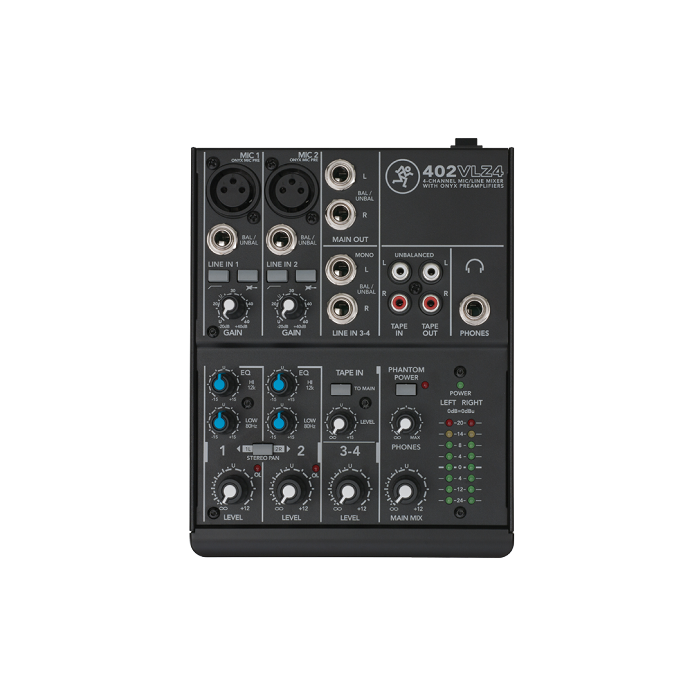 Mackie 402VLZ4 4-channel Compact Analog Mixer