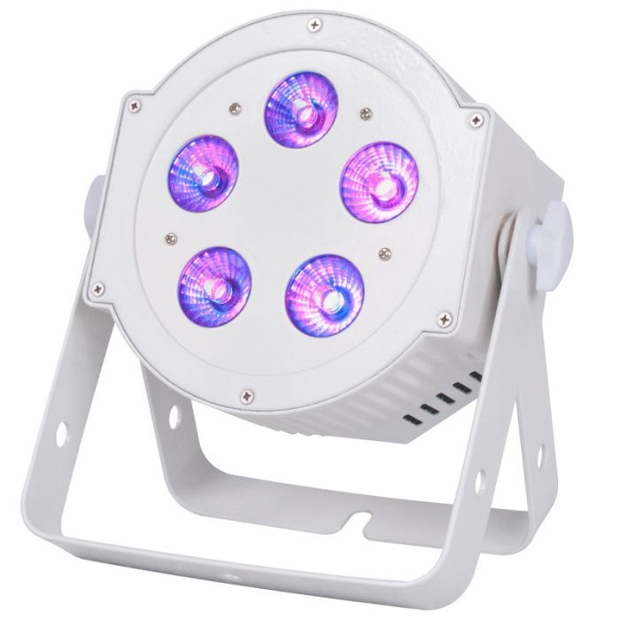 ADJ 5PX HEX LED Par Fixture - RGBAW+UV, Pearl