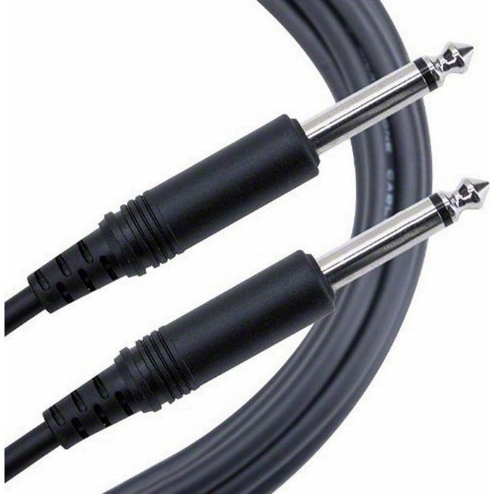 Mogami PURE PATCH PP-01 1/4 TS to 1/4 TS Molded Cable, 1ft
