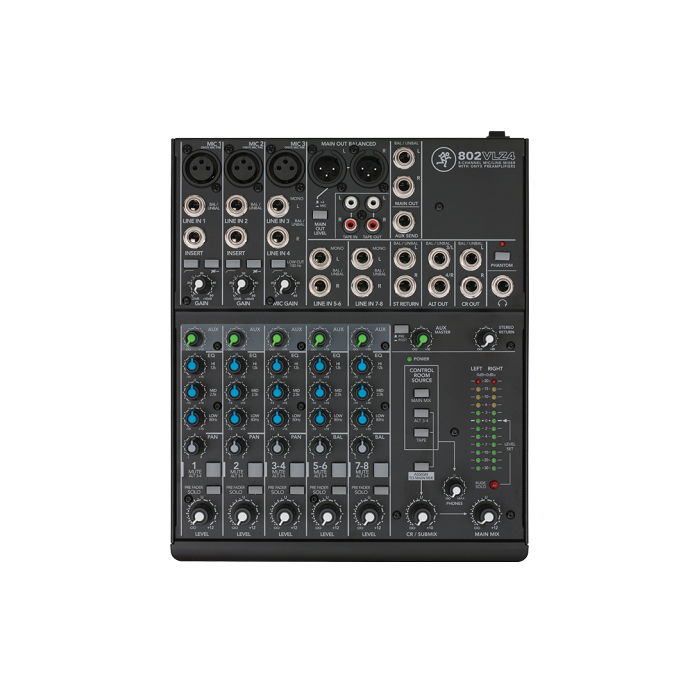 Mackie 802VLZ4 - 8-channel Ultra Compact Mixer
