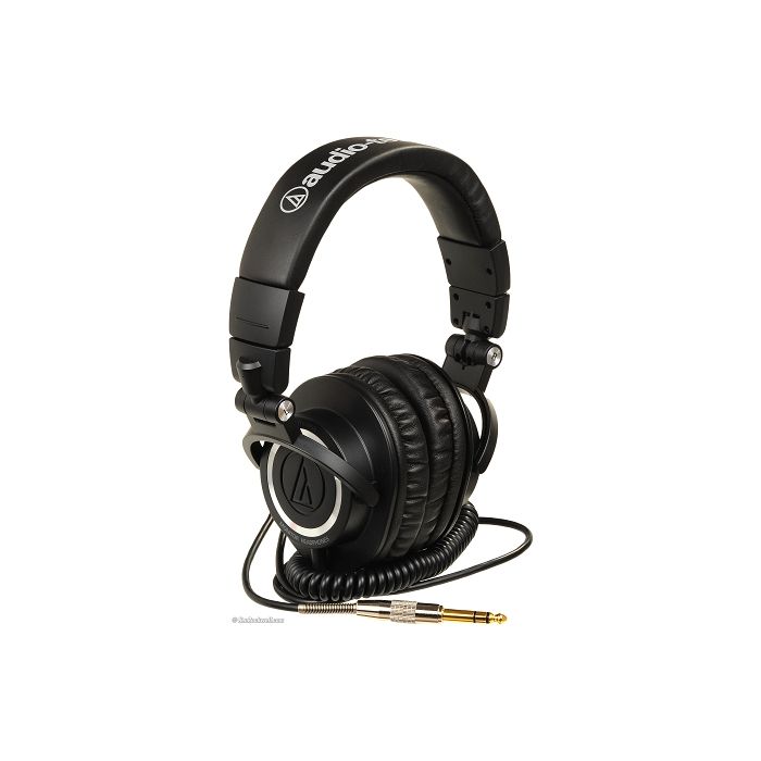 Audio-Technica ATH-M50x Black Closed-back Studio Monitoring Headphones