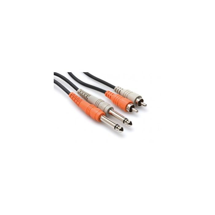 Hosa CPR-204 4m Dual 1/4 in TS to Dual RCA