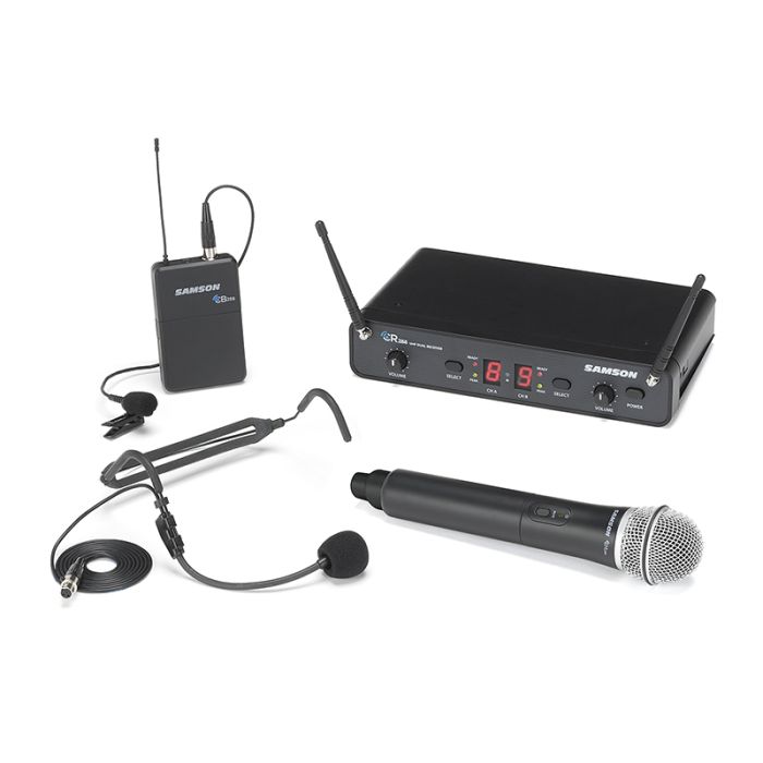 Samson Concert 288 All-In-One Dual-Channel Wireless System (H-Band, 470 to 518 MHz)