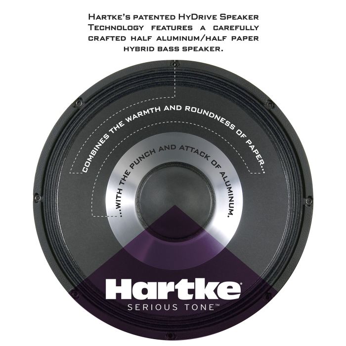 Hartke - HD75 - 12" driver, 75 watt Combo, graphic EQ, FX loop