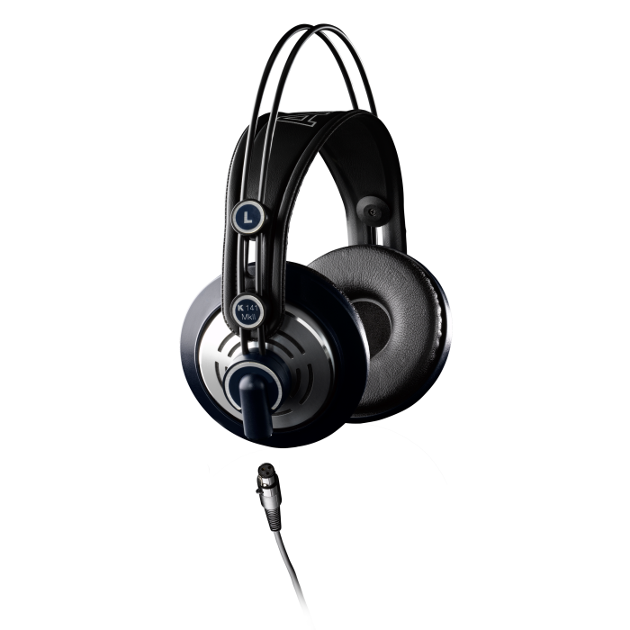 AKG Pro Audio K141 MKII Professional On-Ear Semi-Open Studio Headphones