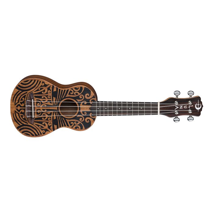 Luna Guitars - Uke Tribal Soprano - Mahogany