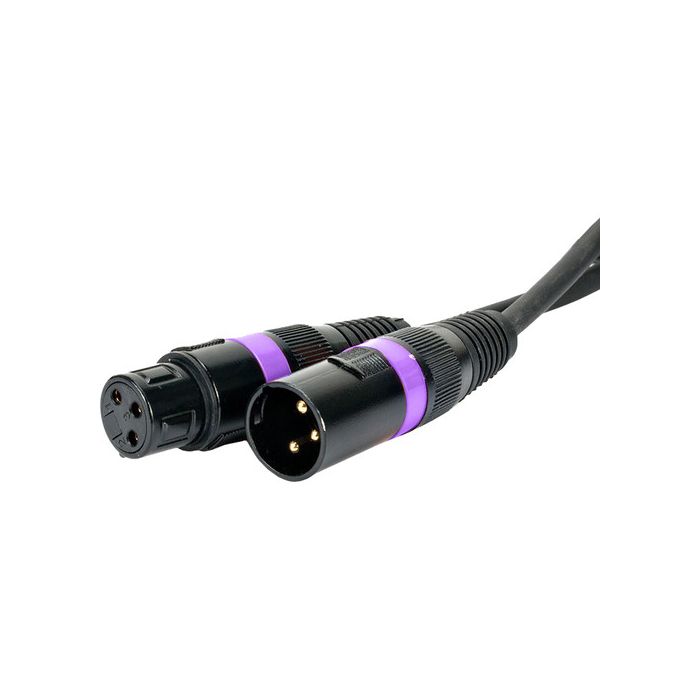 Accu-Cable AC3PDMX100 3-pin DMX Cable - 100 foot