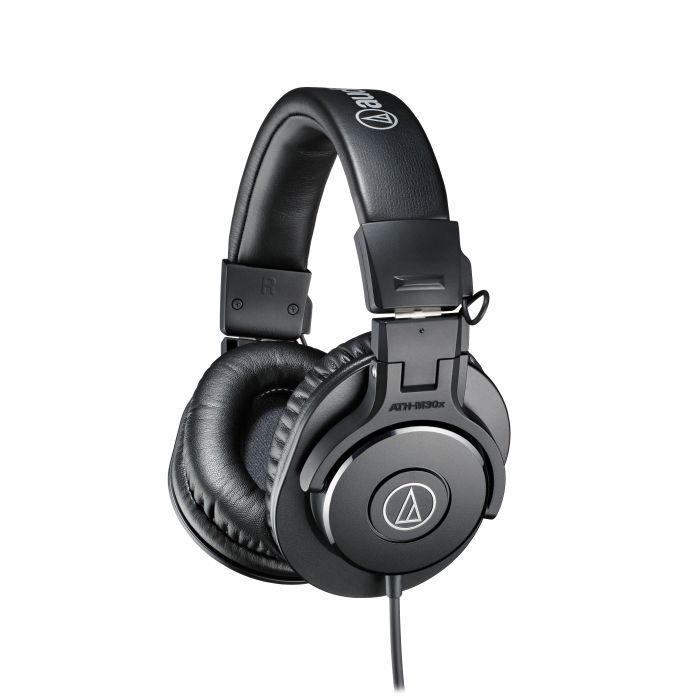 Audio Technica ATH-M30X Professional Studio Monitor Over-ear Headphones (Black)