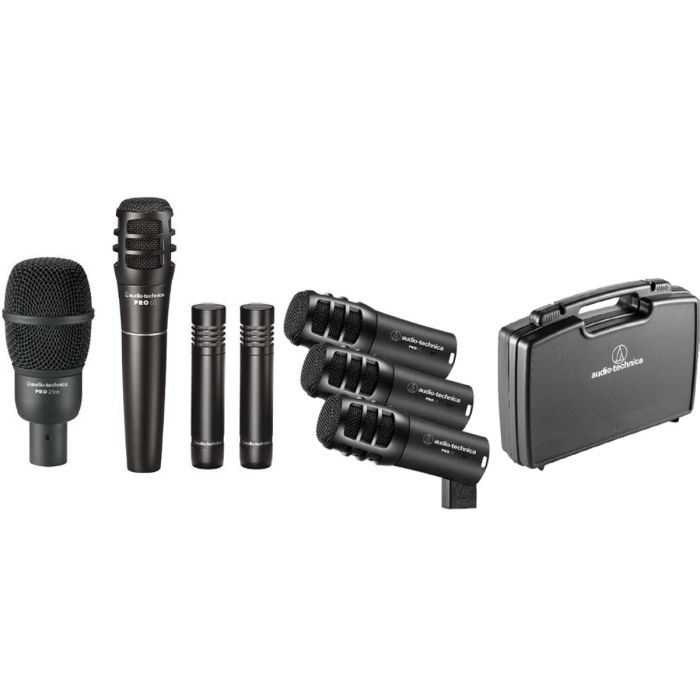Audio-Technica PRO-DRUM7 Pro Series Drum Microphone Set (7-Piece)