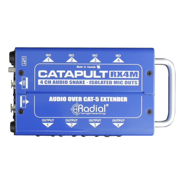 Radial Catapult RX4M  4-Channel Cat 5 Audio Snake
