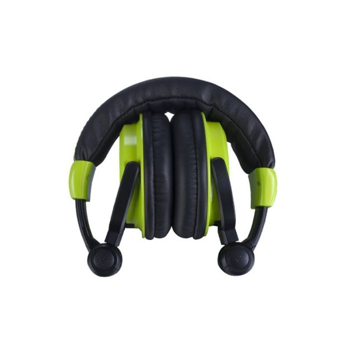 Hosa HP-550-Lime Comfortable Pro DJ Headphones
