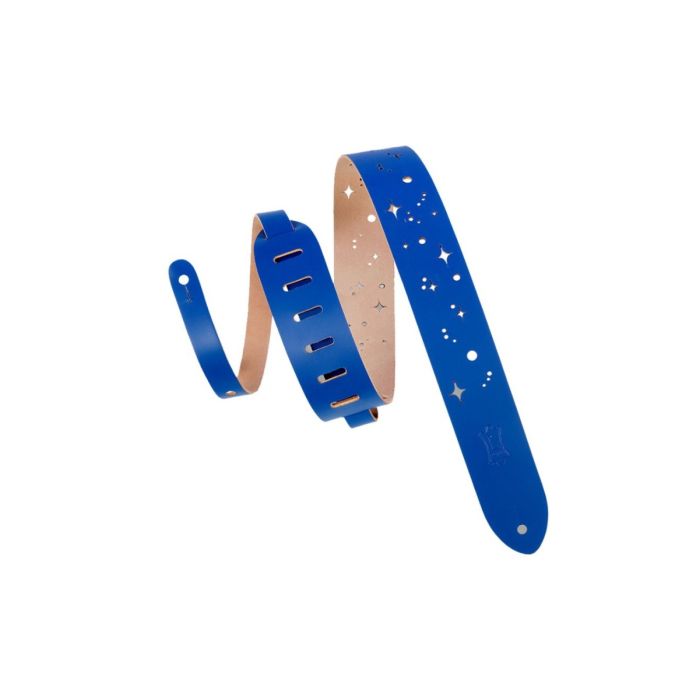 Levy's Classics Series Galaxy Punch Out Guitar Strap, Royal Blue M12GSC-ROY 