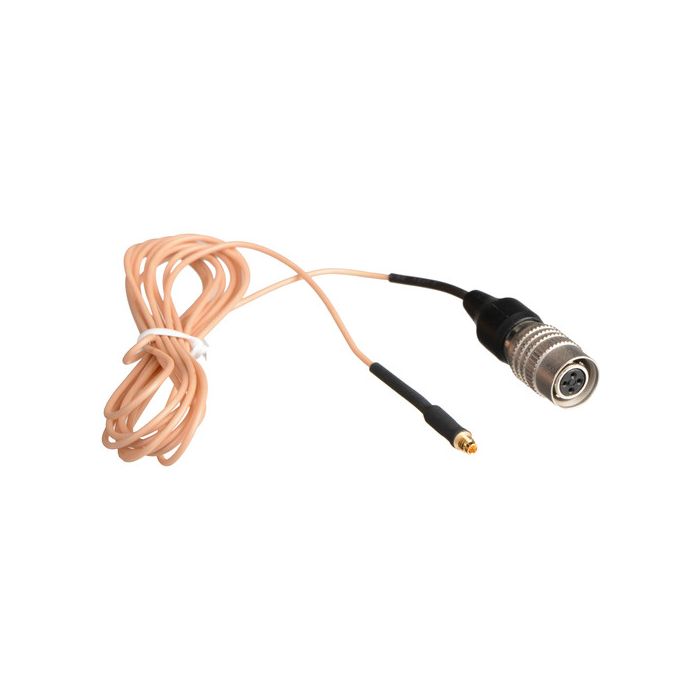 Mogan 2mm Replacement Microphone Cable for Audio-Technica Wireless Transmitters - Beige, 6'