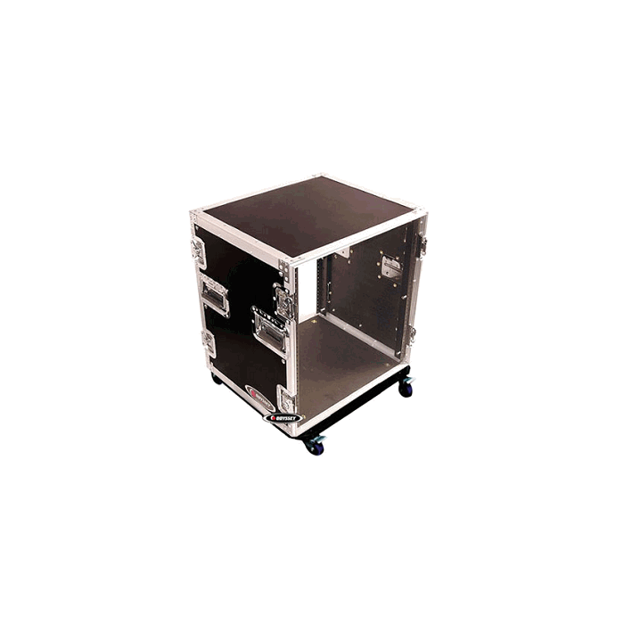Odyssey Flight Zone 12 Space Amp Rack Case with Wheels