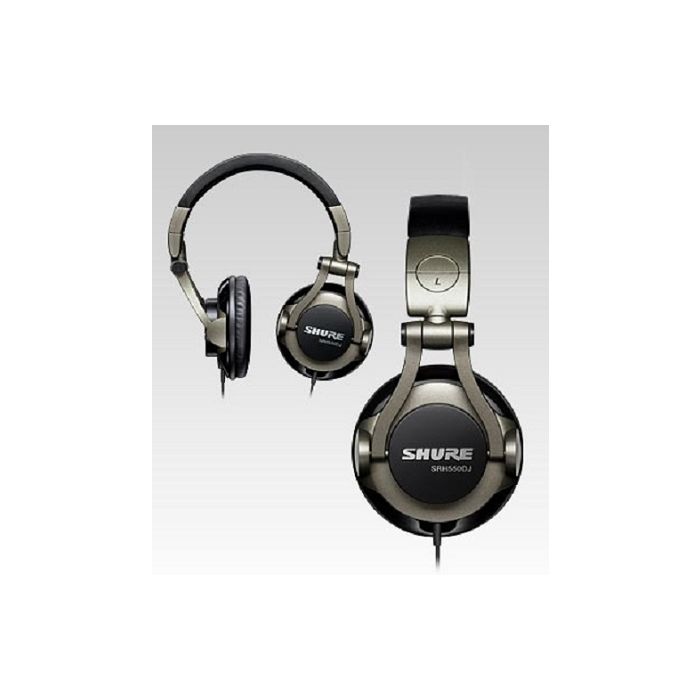 Shure SRH550DJ Closed-back Pro DJ Headphones