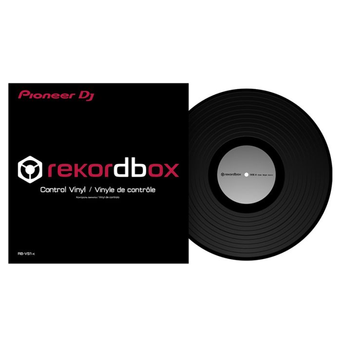Pioneer DJ DVS Control Vinyl for rekordbox dj - Black - single