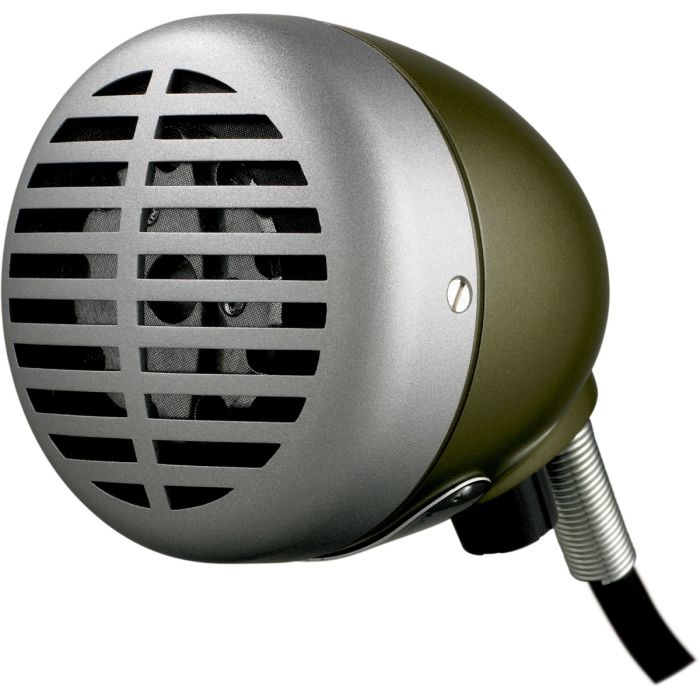 Shure 520DX "Green Bullet" Dynamic Harmonica Microphone