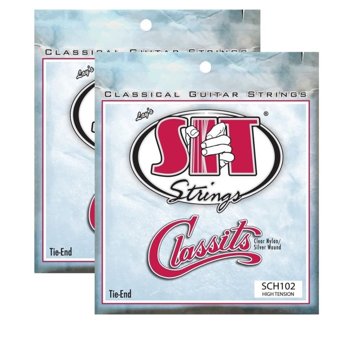 S.I.T. Strings SCH102 Classits High Tension Classical Guitar Strings - 2 Sets