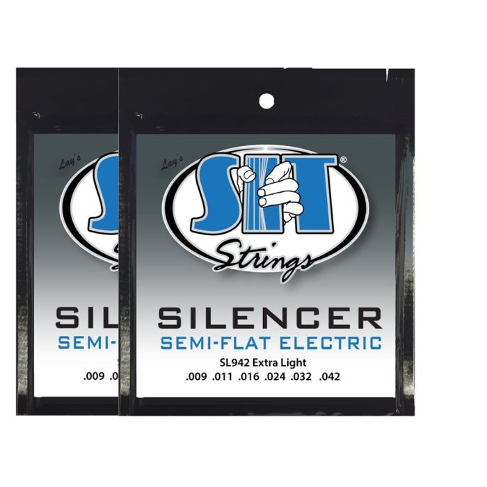 S.I.T. Strings SL942 Silencer Electric Guitar Strings - 2 Sets