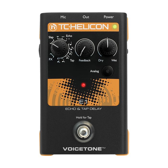 TC Helicon VOICETONE E1 Single-Button Stompbox