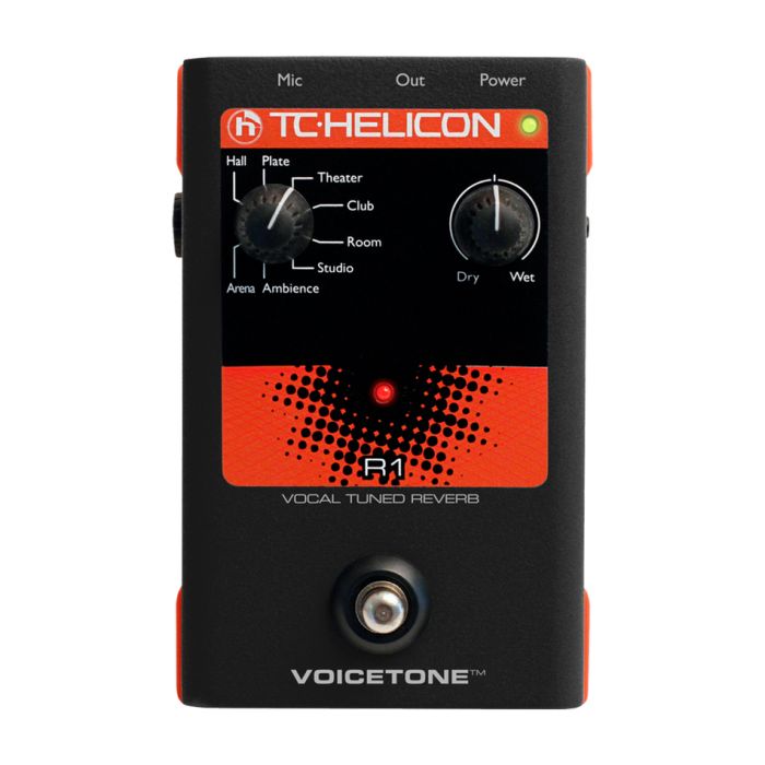 TC Helicon VOICETONE R1 Single-Button Stompbox